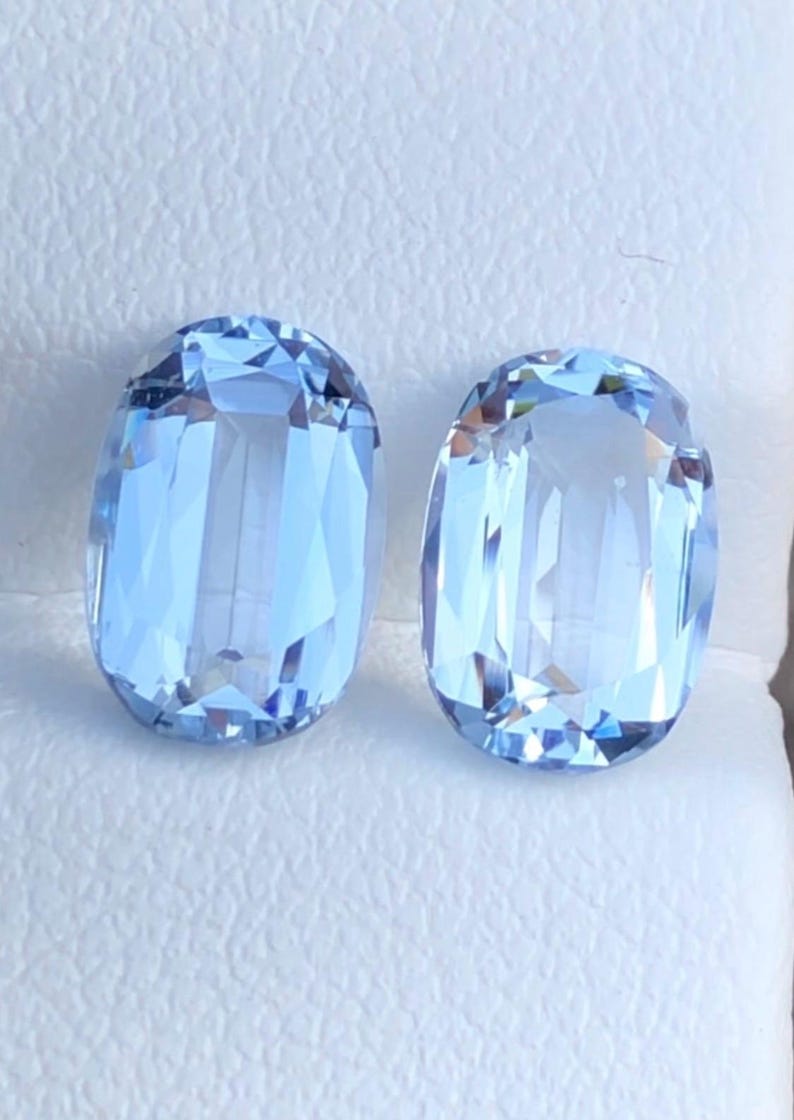 Aquamarine 2.60ct Oval cut — Natural Santa Maria Gemstone - photo 3