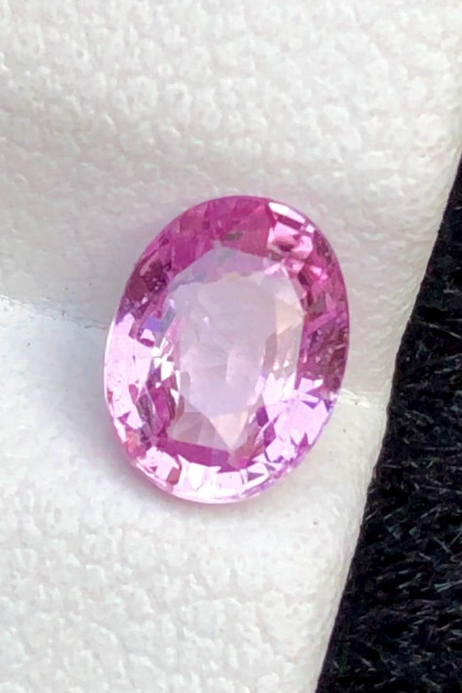 Pink Sapphire 1.04ct Oval — Natural Pink Gemstone - photo 1