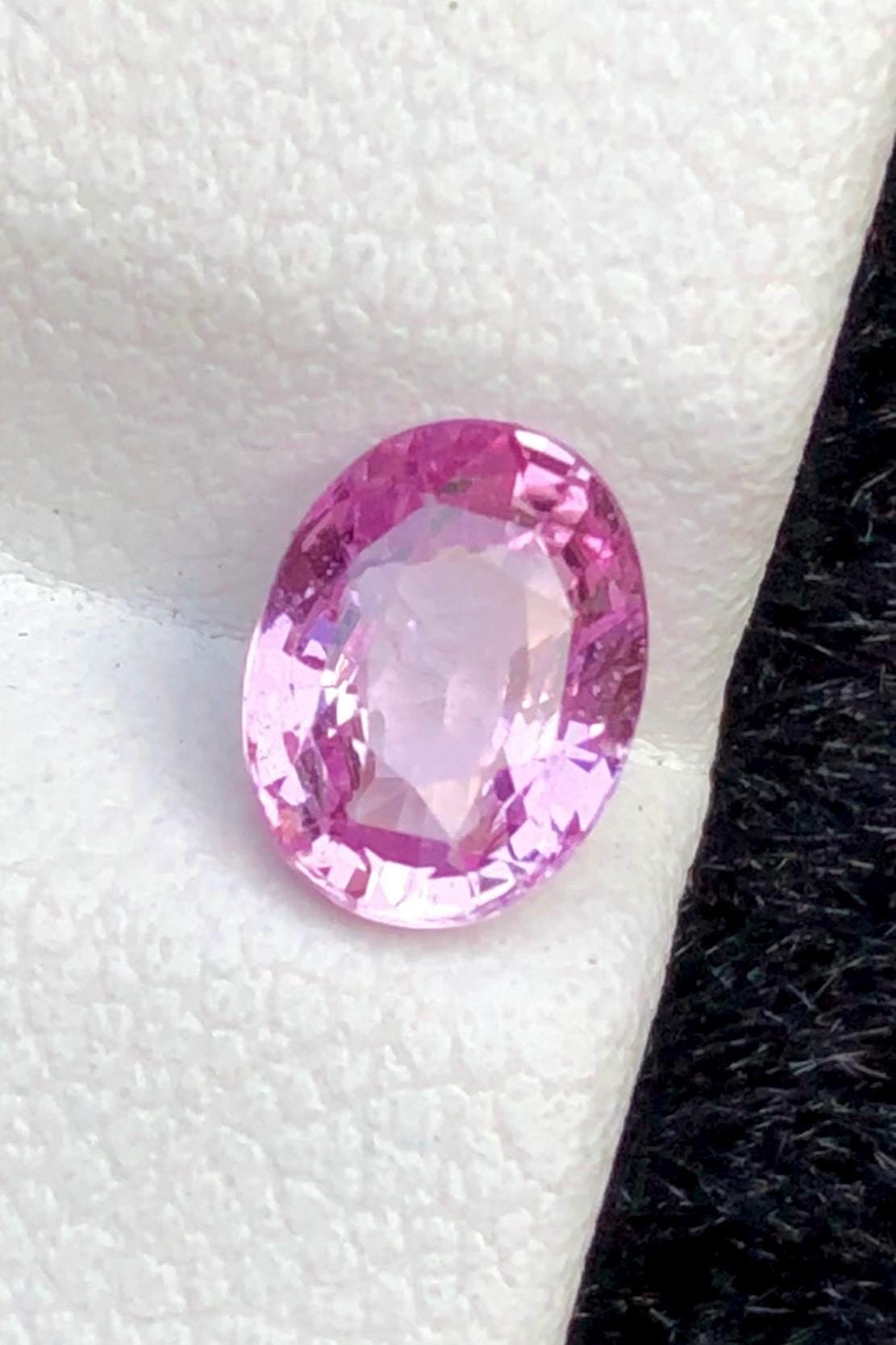 Pink Sapphire 1.04ct Oval — Natural Pink Gemstone - photo 2