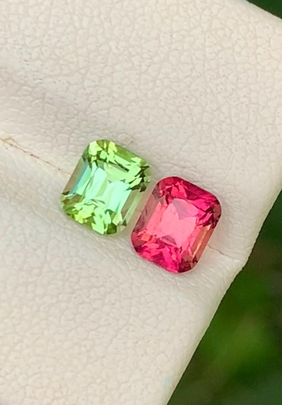 Tourmaline 2.05ct Faceted — Natural Pink & Green Gemstone - photo 2