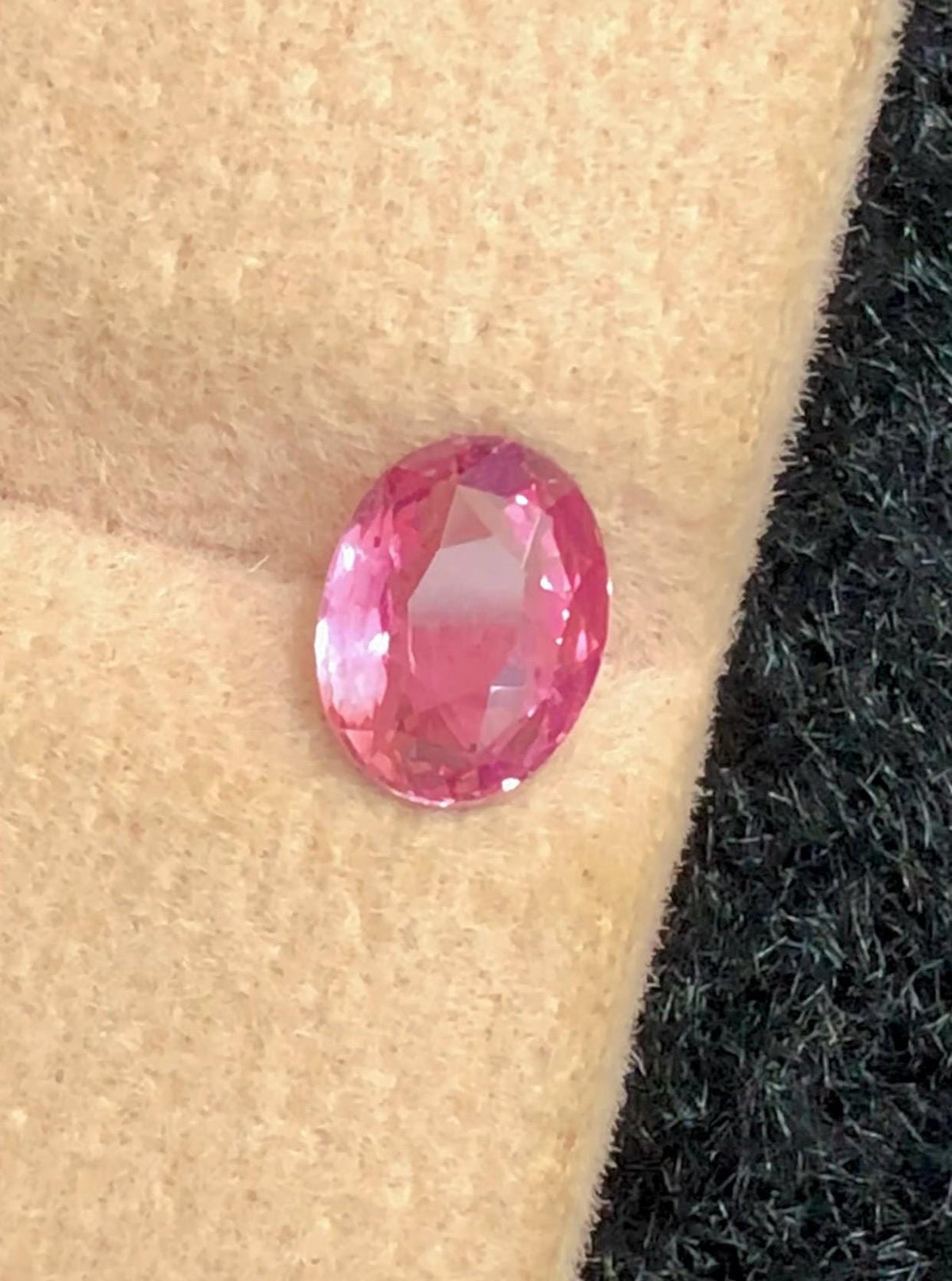 Padparadscha Sapphire 1.10ct Faceted — Natural Peach-pink Gemstone - photo 2