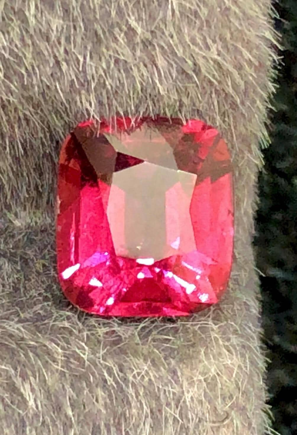 Rubelite Tourmaline 1.20ct Faceted — Natural Hot pink Gemstone - photo 1