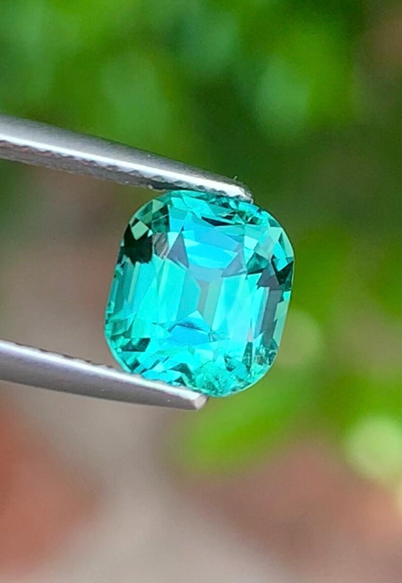 Tourmaline 1.70ct Faceted — Natural Lagoon Gemstone - photo 4