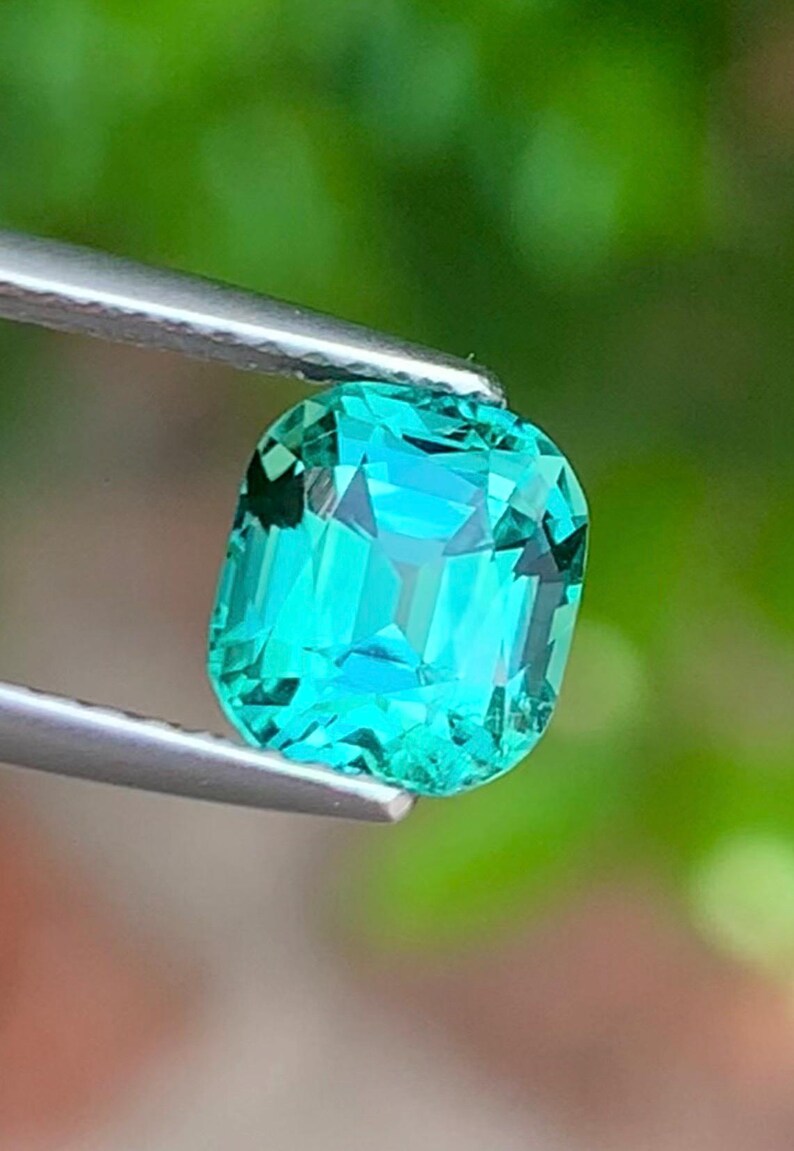 Tourmaline 1.70ct Faceted — Natural Lagoon Gemstone - photo 3
