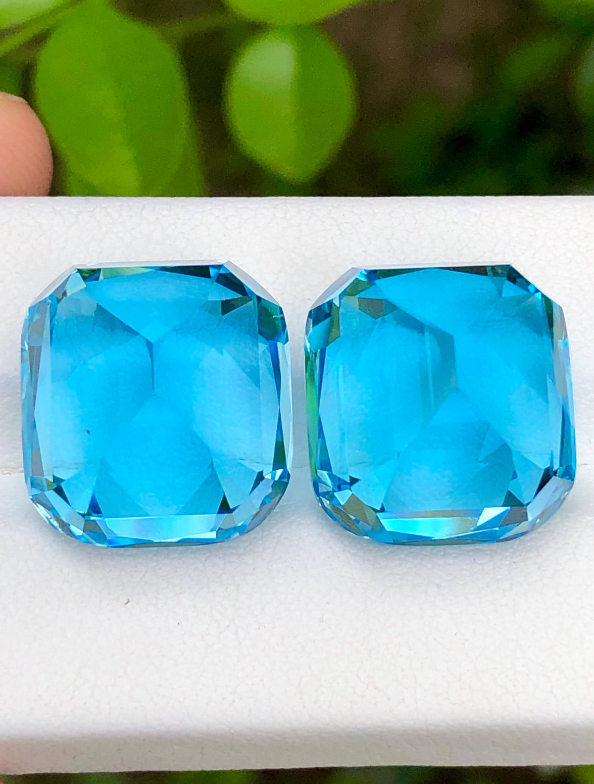Blue Topaz 52.00ct Fancy cut — Natural Sky blue Gemstone - photo 6