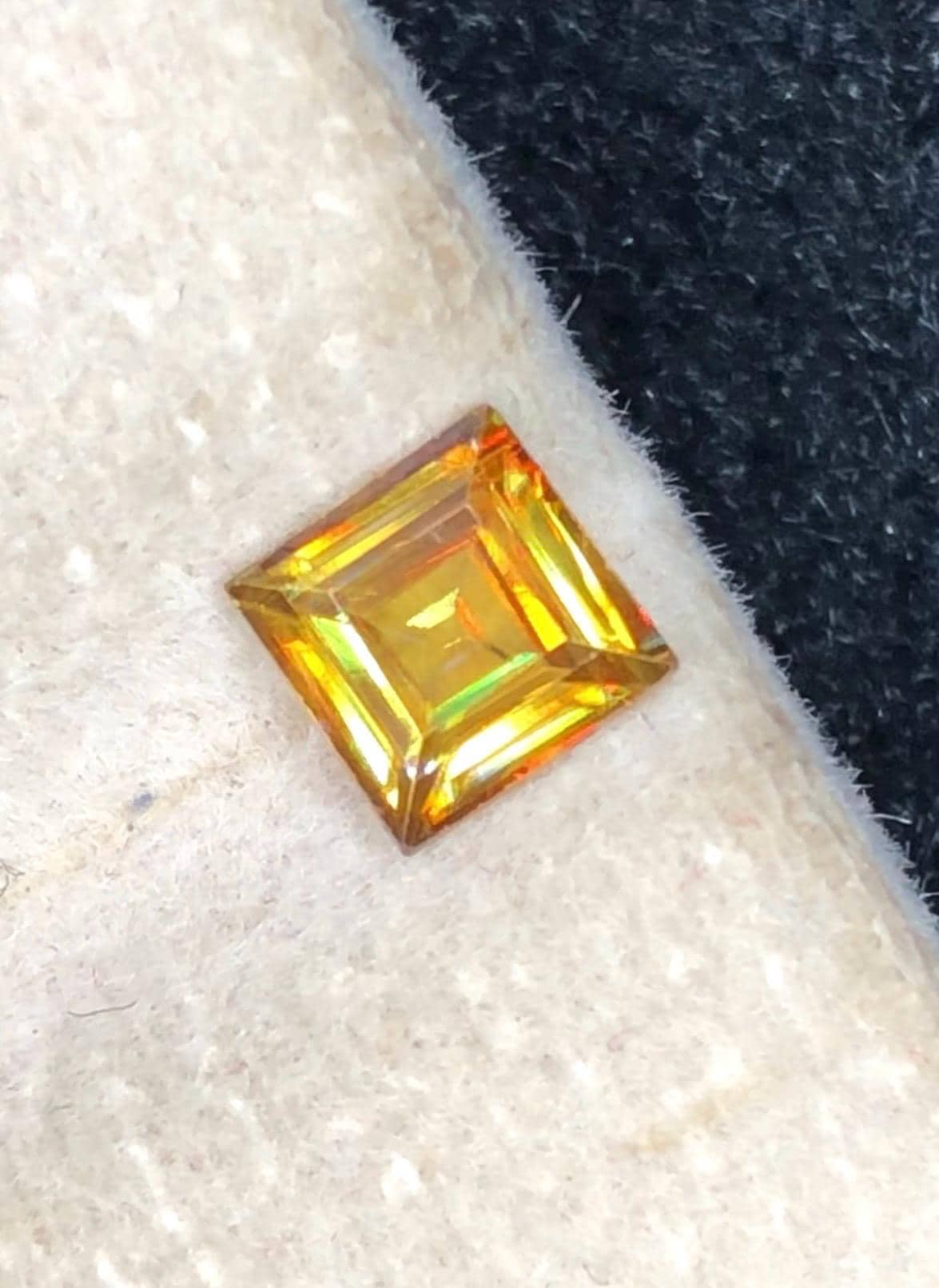 Sphene 0.55ct Faceted — Natural Yellowish Brown Gemstone - photo 3
